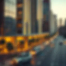 Visual representation of DXB transaction flow in real estate