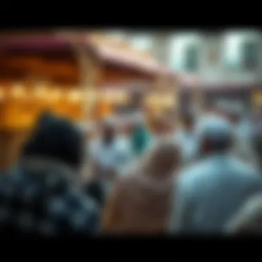 Traditional Eid gathering showcasing community spirit