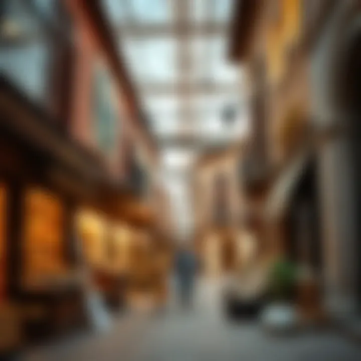 Traditional souk depicting the cultural heritage of Dubai's retail