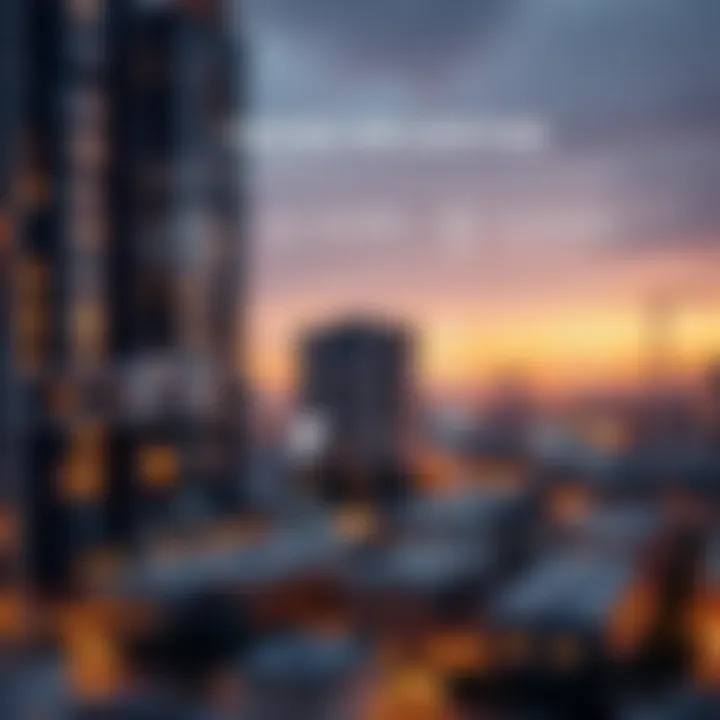 Infographic depicting key factors affecting real estate prices.