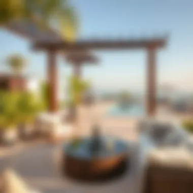 Elegantly designed outdoor spaces at W Residences