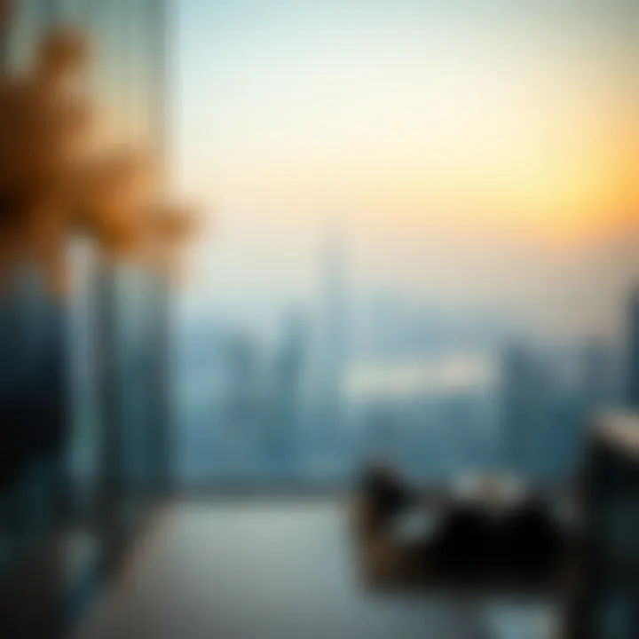 Stunning skyline view from W Residences