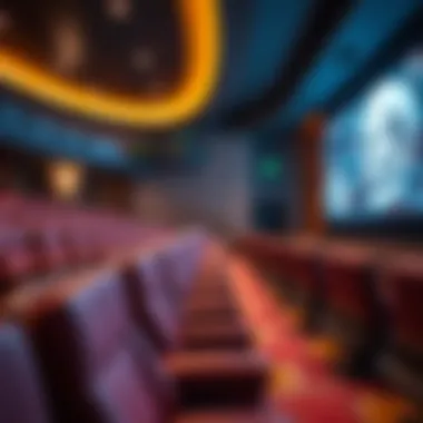 Experience Luxury Inside Wafi Mall Cinema Luxurious interior of Wafi Mall Cinema highlighting seating and decor