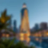 Stunning exterior view of West Avenue Tower showcasing its modern architecture