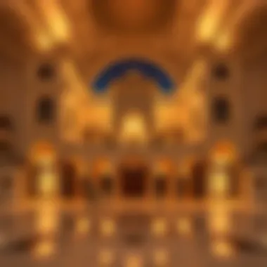 Stunning architectural view of Zabeel Saray Royal Residences showcasing luxury