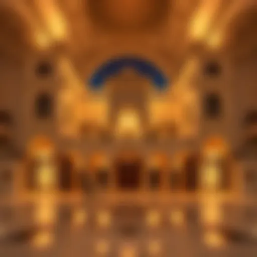 Stunning architectural view of Zabeel Saray Royal Residences showcasing luxury